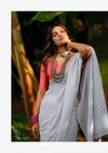 Malika Vol 2 By Kashvi Embroidery Linen Designer Sarees Wholesale Clothing Suppliers In India